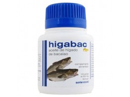 Imagen del producto Aceite higado bacalao 125 perlas a-soria