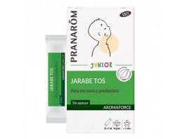 Imagen del producto Pranarom Aromaforce jarabe para la tos junior 20x5ml