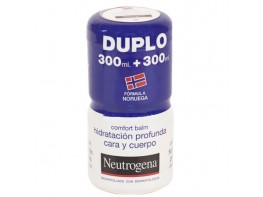 Imagen del producto Neutrogena Comfort bálsamo hidratación profunda pack 2x300ml