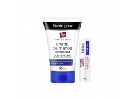 Imagen del producto Neutrogena crema manos 50ml+labial spf20