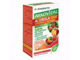 Imagen del producto Arkopharma Arkovital acerola 1000 vitamina C 30 comprimidos