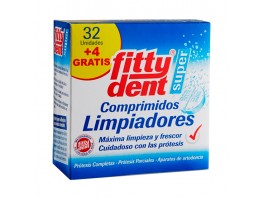 Imagen del producto FITTYDENT LIMPIADOR 32 TABLETAS + 4 GRAT