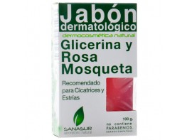 Imagen del producto Sanasur jabón glicerina rosa mosqueta100sanasur