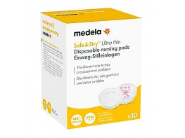 Imagen del producto Medela Discos safe & dry desechables 30