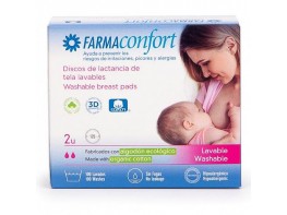 Imagen del producto Discos de lactancia de tela lavables farmaconfort