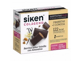 Imagen del producto Siken sustitutivo colágeno barrita vainilla 8u