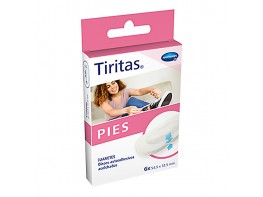 Imagen del producto Hartmann Tiritas pies juanetes 6u