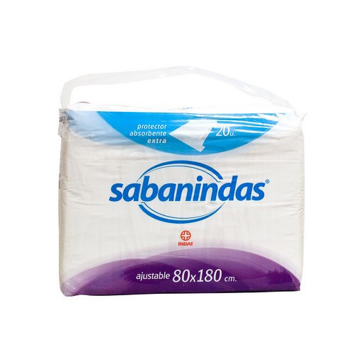 Sabanindas ajustable 80x180 20und