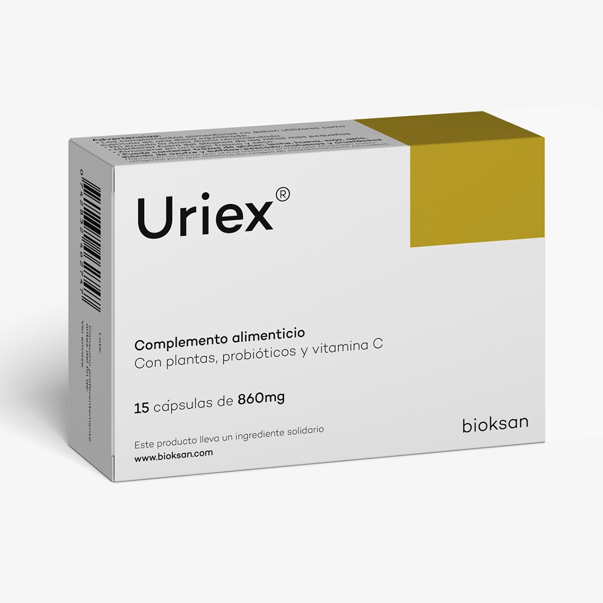 Bioksan Uriex 15 capsulas