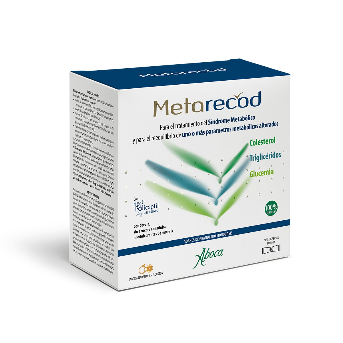 Aboca metarecod síndrome metabólico 40 sobres
