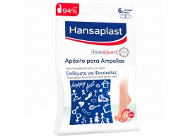 Hansaplast  ampollas  T-P 6 apósitos
