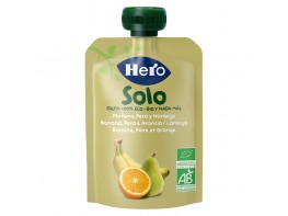 Hero Baby Solo ecológico plátano pera y naranja bolsa 100g
